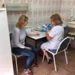 В отделении амбулаторной помощи взрослому населению Городской поликлиники N2 организован пункт забора крови из пальца