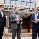 Два автомобиля санитарной помощи вручили городской больнице Реутова