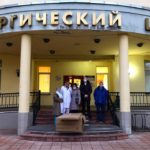 В ЦГКБ Реутова доставили дополнительные душевые кабины для дезинфекции